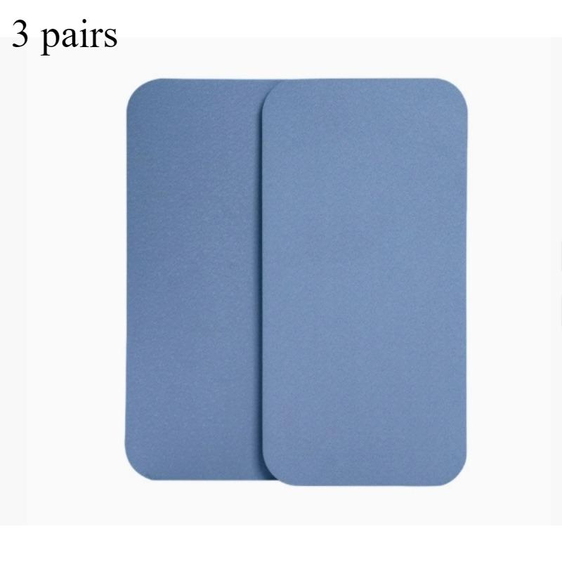 

3 pairs Yoga Knee Pad Cushion Soft TPE Pad Support Protective Pad For Elbow Leg Arm Balance Exercise Fitness Workout Yoga Mat 34x17x0.8cm синій