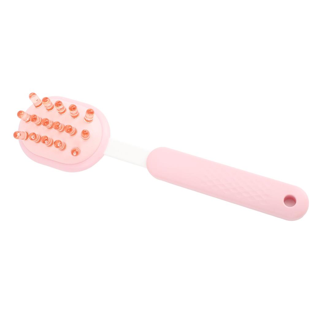 Silicone Massage Hammer Long Handheld Telescopic Body Relaxation Double Sided Manual Back Knock Massager
