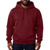 Men's  Solid Color  Adding Fleece  Loose  Hooded Hood  Hoodie