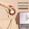 Compact Cute Donut Lint Roller with Tearable Replacement Rolls for Clothes