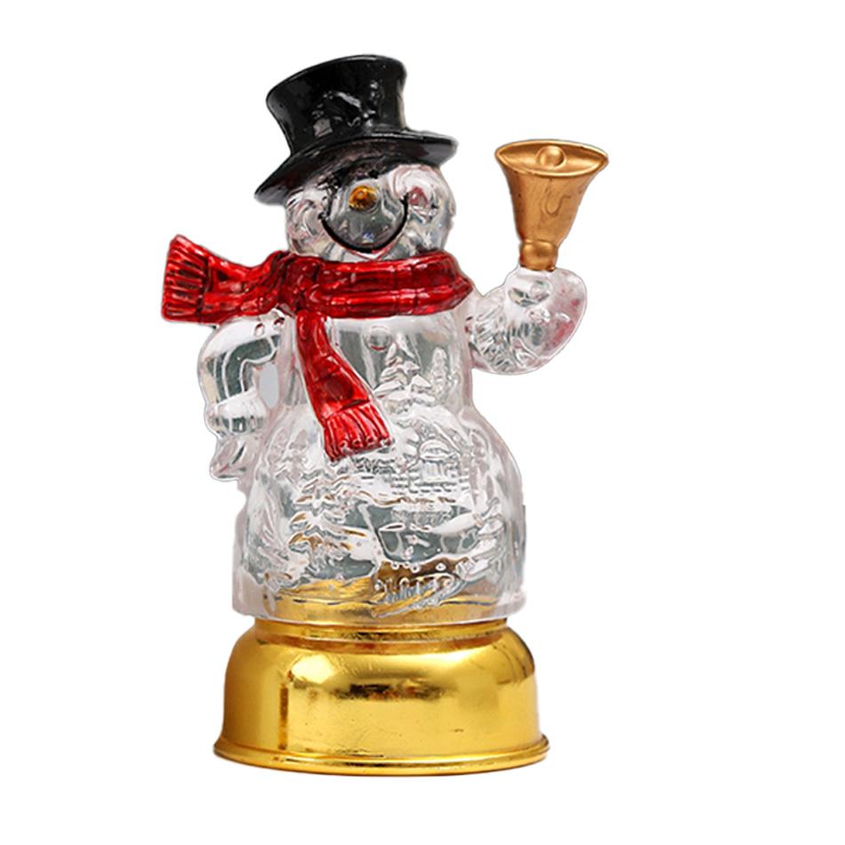 Zestaw Świątecznych Świec Dziadek Drzewko Bałwan Wigilia Karnawał Romantyczne Ozdoby Światło LED Dekoracja Świąteczna Świece Światło