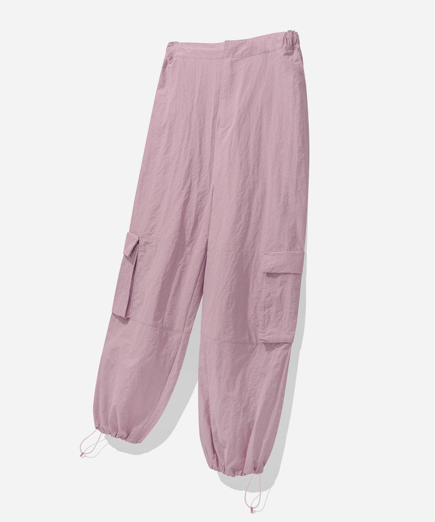 YALE Nylon Sporty Cargo Pants Indie Pink