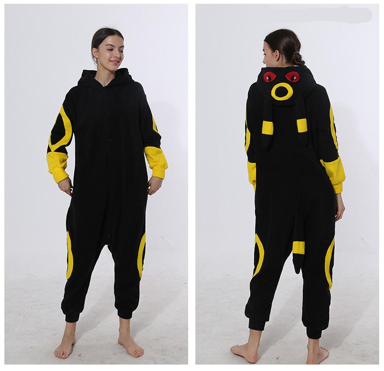 Anime Kigurumi Damen-Pyjama Einteiler Hausanzug Erwachsenen-Pyjama-Anzug Jumpsuit Niedlicher Overall Party-Outfit Schlafanzug