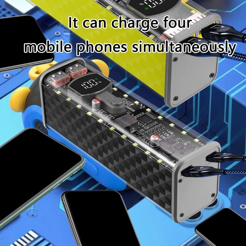 8 Slot 18650 Mobile Battery Removable Battery Compartment Not Welding Required Various Device Charging Solution