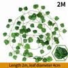 1/2M Artificial Rattan Strips Plant Simulated Leaves Indoor and Outdoor Decoration Plant Home Wall Hanging Decoration