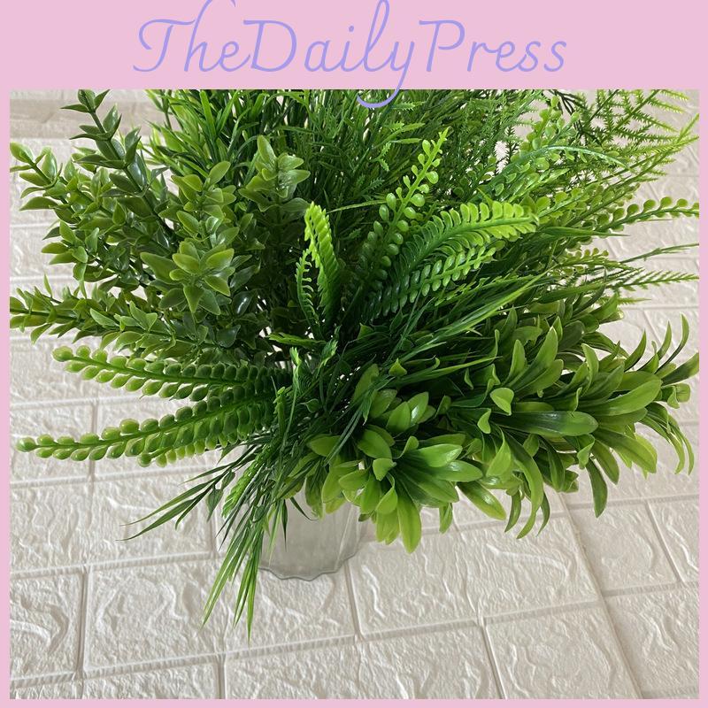 Realistic Greenery Plastic Plants For Event Backdrops And Home Arrangements
