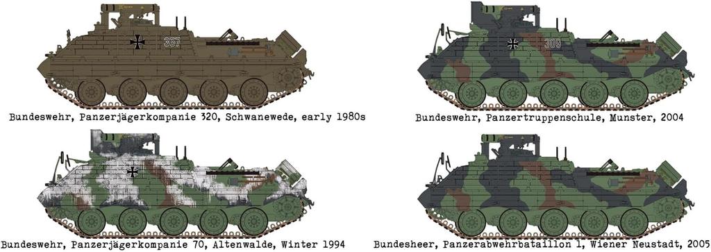 Das Werk 1/35 Deutscher Raketen Jagdpanzer Jaguar 1 (2 in 1) Plastikmodellbausatz USCDW35035