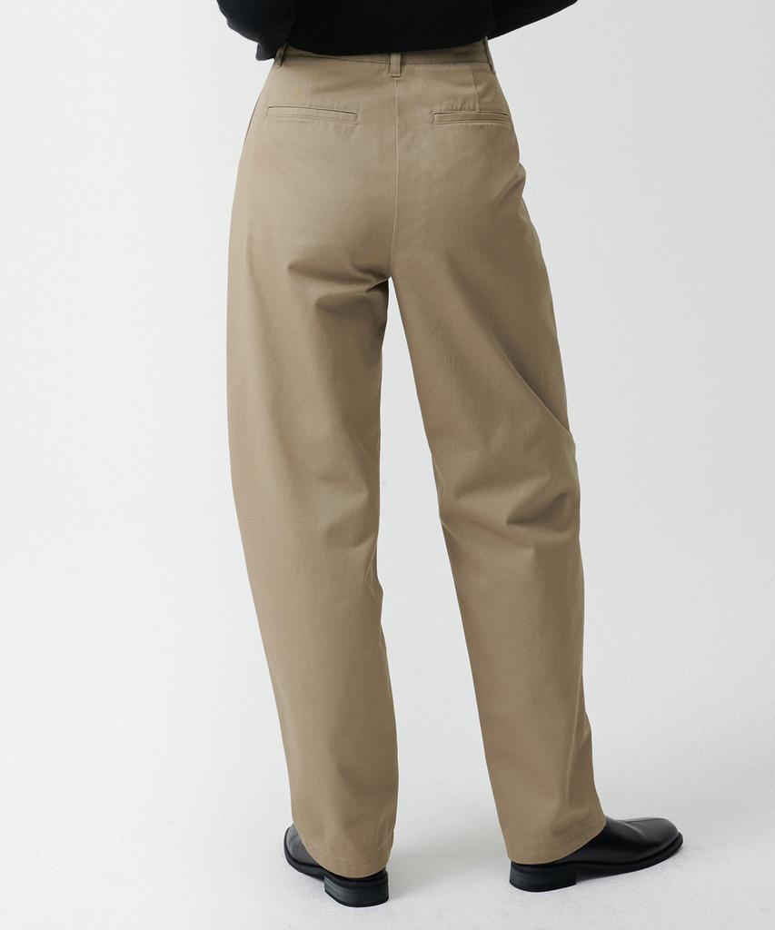 MUSINSA STANDARD WOMAN Women'S Twist Chino Pants [Beige]