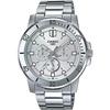Standard Quartz Men's Watch MTP-VD300D-7E Silver Metal Band