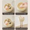Dustproof Makeup Brush Cleaner Bowl 2-in-1 Cosmetic Brush Hang Drying Holder  Pen Holder