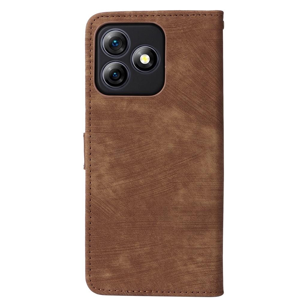 For Ulefone Note 18 Ultra Leather Case RFID Blocking Wallet Phone Cover with Strap