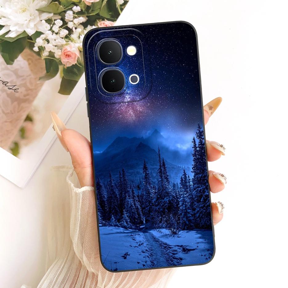 For Vivo Y31d 4G Case V2543 Stylish Girls Butterfly Painted Cover Soft TPU Phone Case For Vivo Y51 Pro 5G V2544 Vivo Y500i Shell
