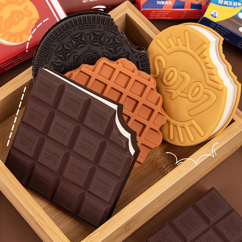 Çikolata Aromalı Defter 140 Sayfa Mini Yaratıcı Yüksek Estetik Değer Cep Ajandası Hediye Kitapçığı El Hesap Defteri