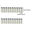Pool Cue Tips, 50 Pieces, Easy To Install Repair with Chalk, D Tips