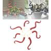 Kreatives 7-teiliges Set Meeres tentakel Harz Dekoration Harz Garten Dekoration Blumentopf Harz Dekoration Oktopus Pflanze Pfahl Zuhause