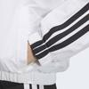 Adidas Women Windbreaker White Casual 3s Woven