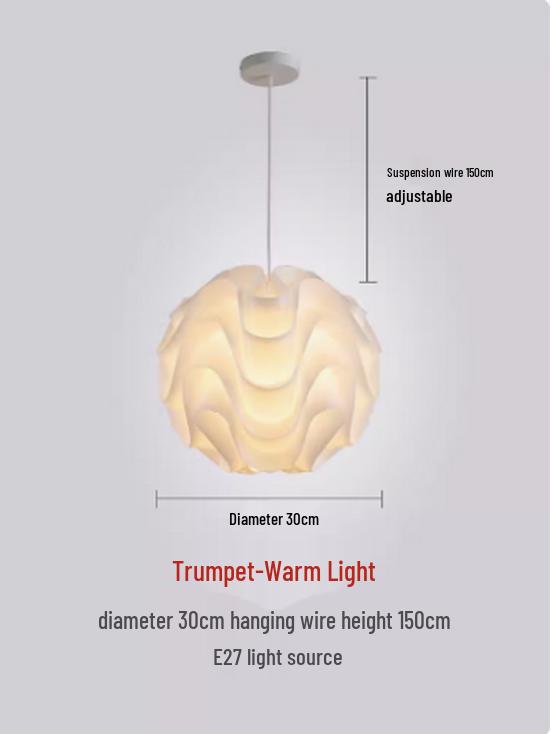 2024 Modern Scandinavian Pine Cone Chandelier for Bedroom and Dining Room