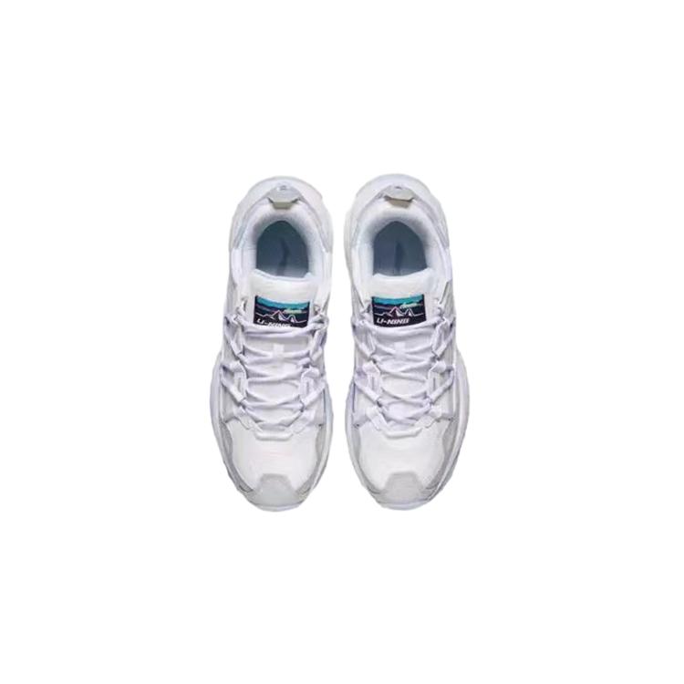 Li Ning High Top Casual Shoes Women's Standard White AGCT056-1