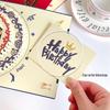 Handmade 3D Pop-up Birthday Cake Greeting Card