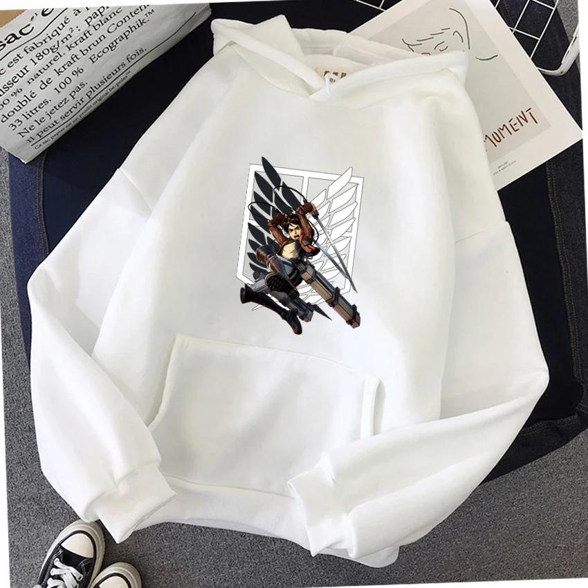 2025 Anime Attack On Titan Mens Hoodie Hoodies Men Pullover Harajuku Shingeki No Kyojin Hoody Sweatshirt Clothes Streetwear