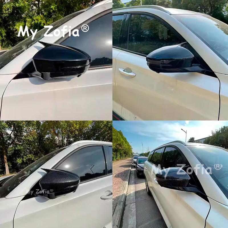 For Changan X7 PLUS 2024 2025 2026 Car Sticker Rearview Side Mirror Cover Exterior Door Rear View Case Trim Accessories