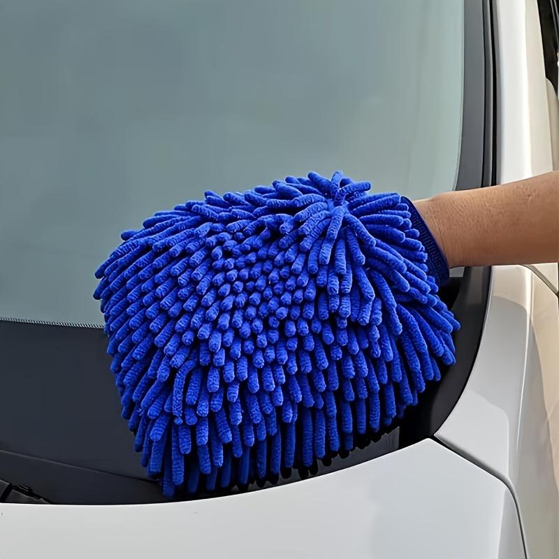 Microfiber Car Wash Gloves Chenille Car Mitt Cleaning Tool Car Detailing Thick Car Care Detailing Brushes Washer Sponge