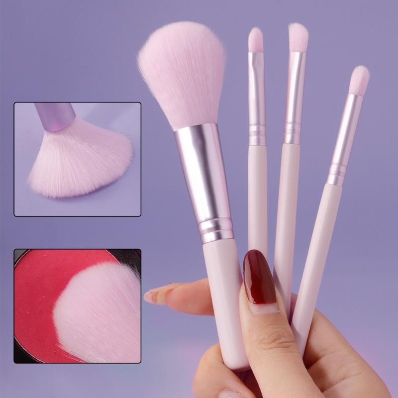 Sada štětců na make-up se 3 houbičkami na make-up pro tekutý make-up, pudry, korektory, tvářenku, aplikátor na oční stíny Dárky na Valentýna