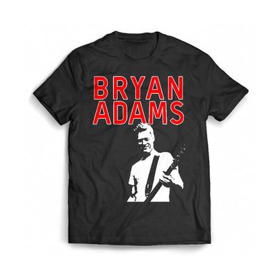 Bryan Adams Tour  Tour Mens TShirt Black Cotton All Size SXL