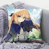 Artoria Caster Fate Grand Order Castoria   Home Sofa Cushion Covers and Aecorative Custom Pillow Covers