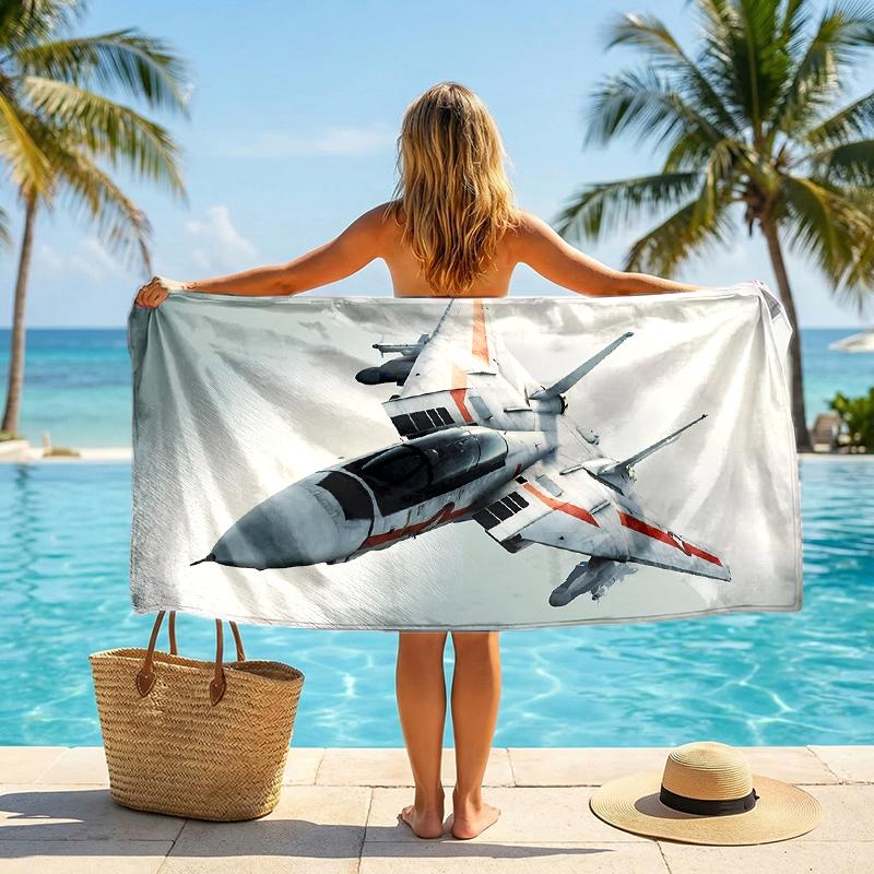 Tomcat Fashion Beach Towel: Ideal for Summer Adventures Soft, Absorbent and Quick Drying Suitable for Swimming and Bathing