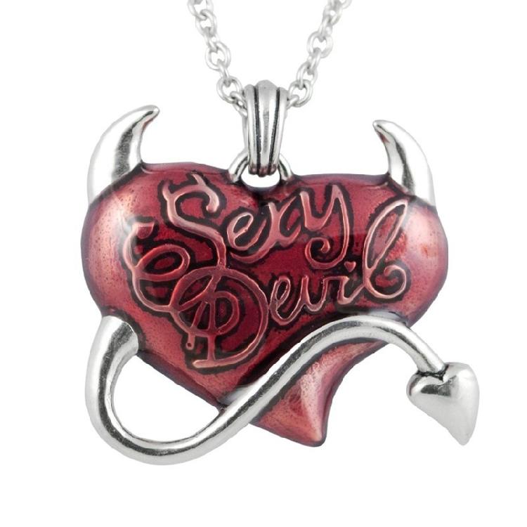 

Gothic Pendant Heart Shaped Charm Pendants Christmas Valentine DIY Gifts 1