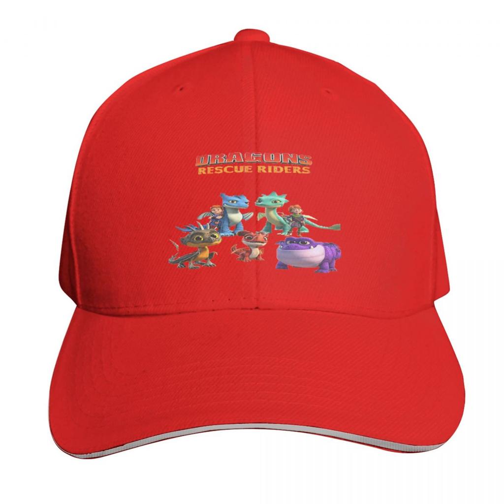 Dragons Rescue Riders Baseball Cap Fun Hats Hat Baseball Cap Black Visor Unisex Hats Womens