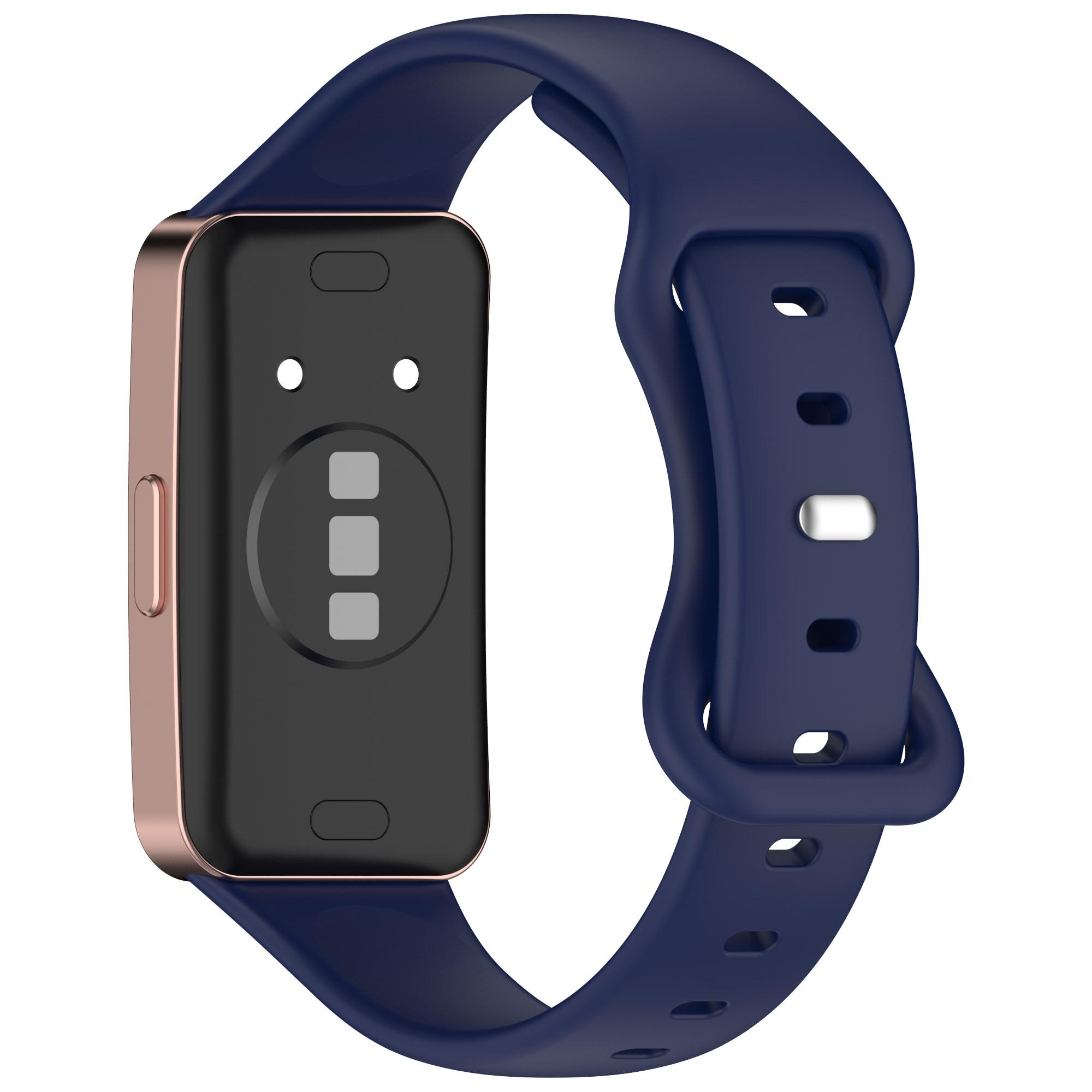 Silicone Watch Strap for Huawei Band 9 NFC/9/8 NFC/8 Slim Fit Figure 8 Wrist Band C