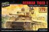 PLATZ Waltersons WW2 Deutscher Tiger I Frühes Modell 504. Schweres Panzerbataillon Frühjahr 1943 Tunesien Plastikmodell WS55001R 1/72 (Panzer)