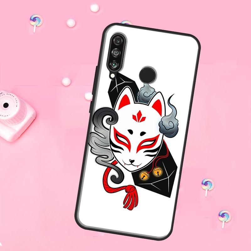 Japanischer Stil Fuchs Für Huawei Nova 12i 7i 8i 11i 12s Y73 Y70 Y90 Y60 Y72 Y61 Y91 9 10 SE P30 Pro P40 Lite Hülle