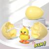 Cartoon With Eggshell Cute Duckling Dinosaur Egg Shape Using Clockwork Power Can Walk Animal Doll Home Desktop Fun Decoration