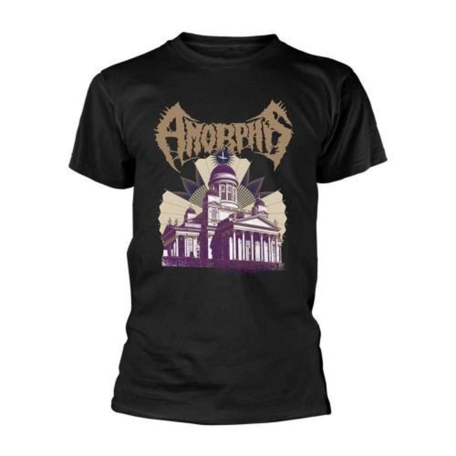 Amorphis Unisex Adult Cathedral T-Shirt S чёрный