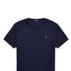 Polo Ralph Lauren Fw22 Solid Logo Slim Fit Short Sleeve T-Shirt Men Tops Navy MNPOTSH1N820101-410