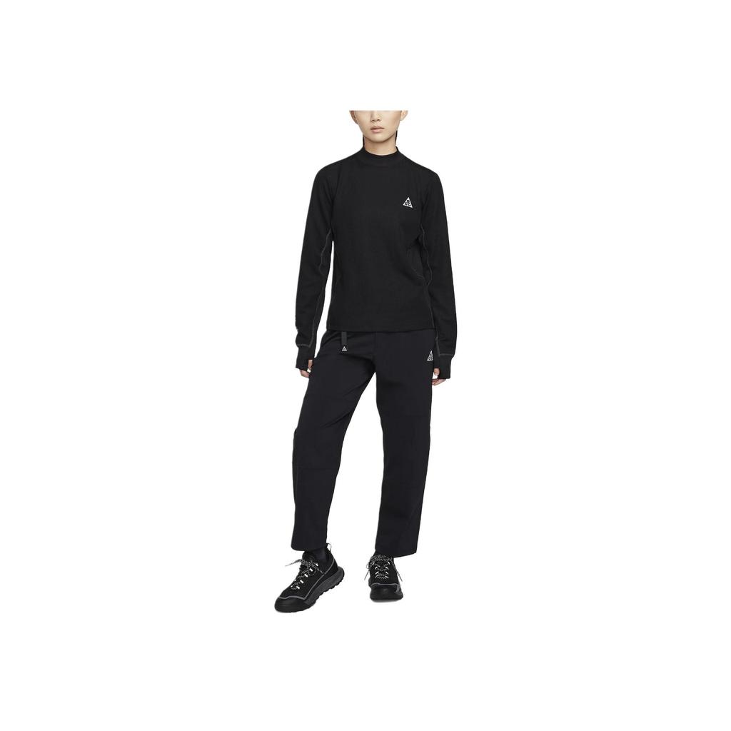 Nike ACG Mid-Rise Hike Black Summit White Women's Outdoor Pants FQ3059-010