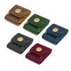 Foldable PU Leather Guitar Pick Holder - 3-Piece Case