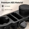 ABS Car Door Organizer Flexible Cup Grips Car Phone Storage Rack Car Cup Holder  Divided Storage