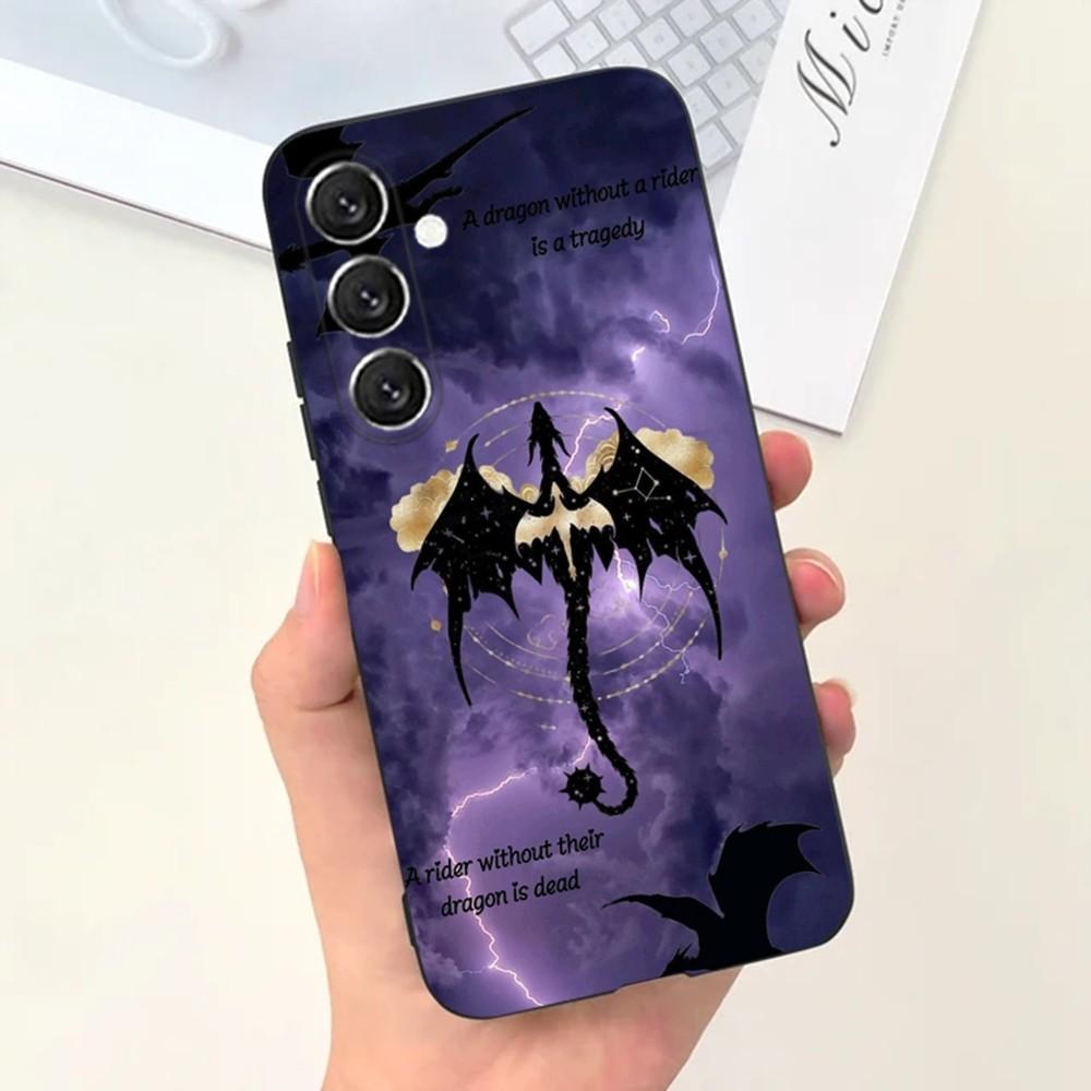 Dragon F-Fourth W-Wing Phone Case For Samsung S25,S24,S21,S22,S23,S30,Ultra,S20,Plus,Fe,Lite,Note,10,9,5G Black Cover