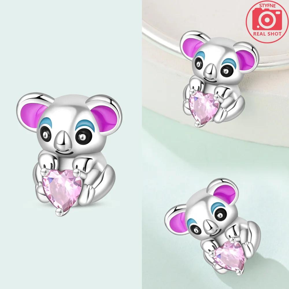 Original Copper Cute Pets Rabbits Elephants Perfume Bottle Charms Beads Fit Bracelet Accessory Jewelry Women Diy