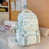 Schoolbag Japanese ins style niche fresh casual cute schoolbag female literature junior high school student high value fashion backpack