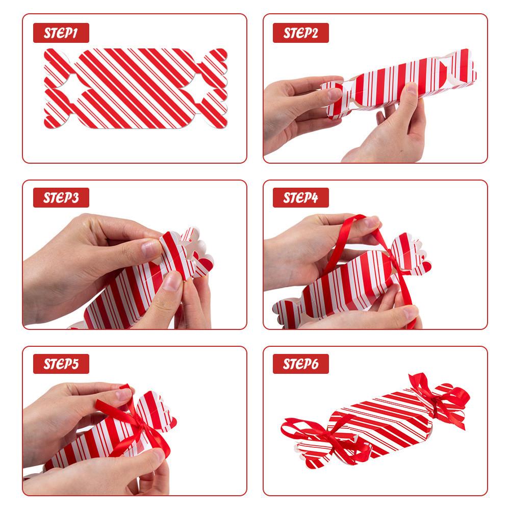 Valentines Day Candy Shape Snack Packaging Box Party Decor Set With Paper Material For Celebrations
