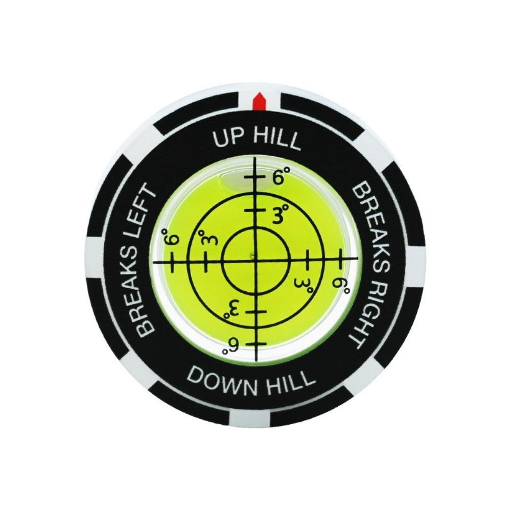 High Precision Golf Putt Ball Marker Bubble Levels Golfing Putting Aid Golf Training