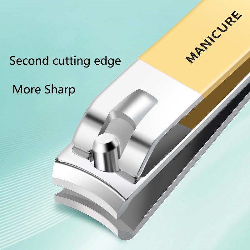 Portable 13PCS Nail Clipper Kit Stainless Steel Nail Trimmer Set for Home,Nail Trimming Tools Nail File Earpick Cuticle Nipper