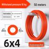 Zhuo Ji 8mm High-Pressure Transparent PU Air Hose for Air Compressors (Sizes: 4/6/10/12/14/16)