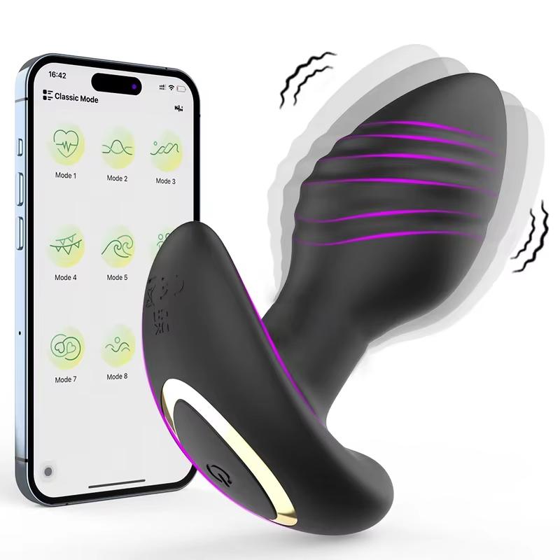 App Wireless Control Anal Vibrator Butt Plug Sex Toys For Women Men Prostate Massager Stimulator Female Masturbator Adult Gay 18