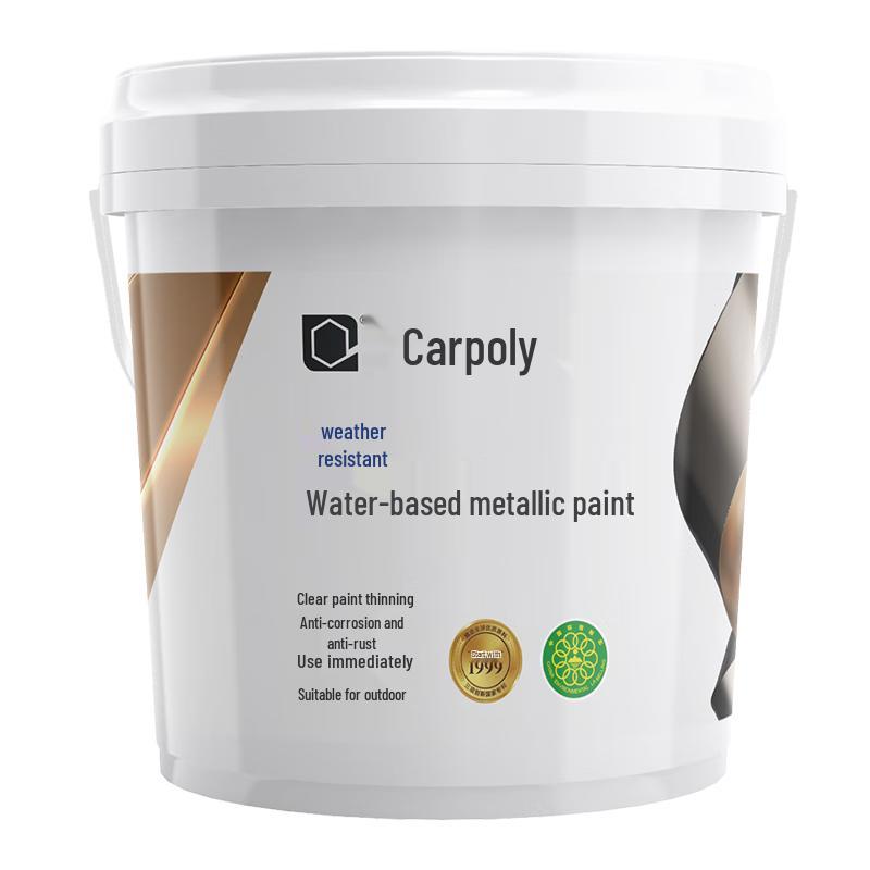 CARPOLY Water-Based Rust-Free Metal Paint for Roof Factory Renovation 10kg (100sqm coverage/coat)